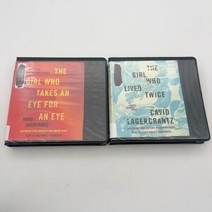 David Lagercrantz Millennium Series Audiobook Bundle Girl Who Takes Eye Twice CD